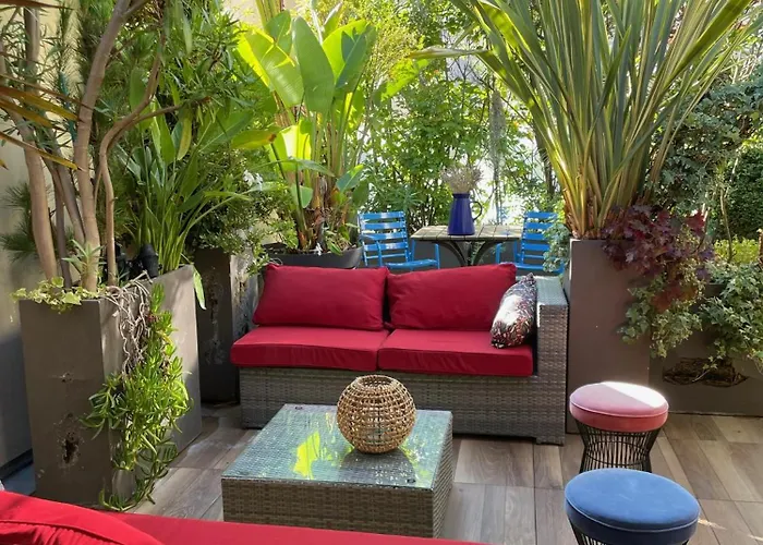 公寓 Exceptional Terrace In Center Of 尼斯